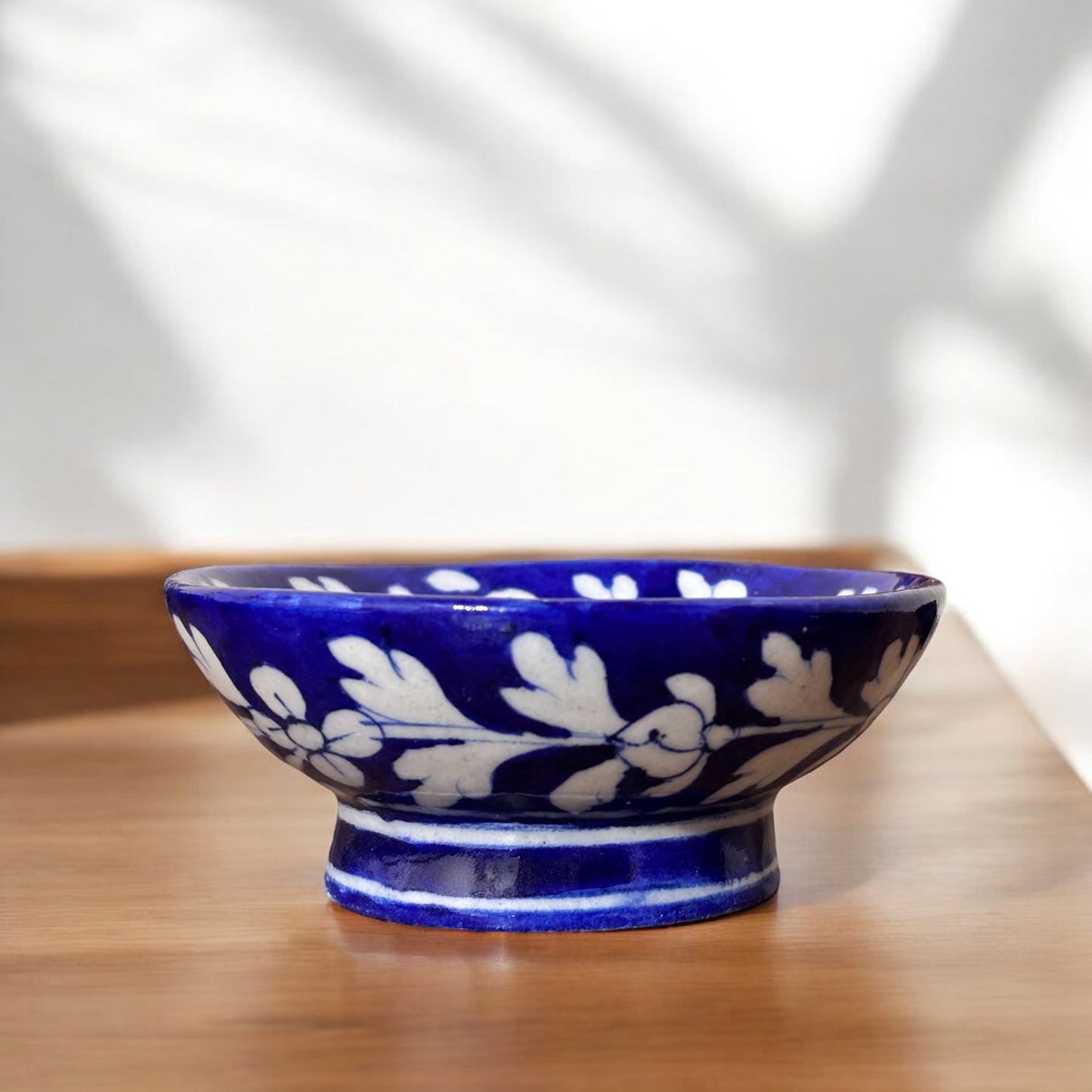 Blue pottery, handmade bowl Set Of (2)
