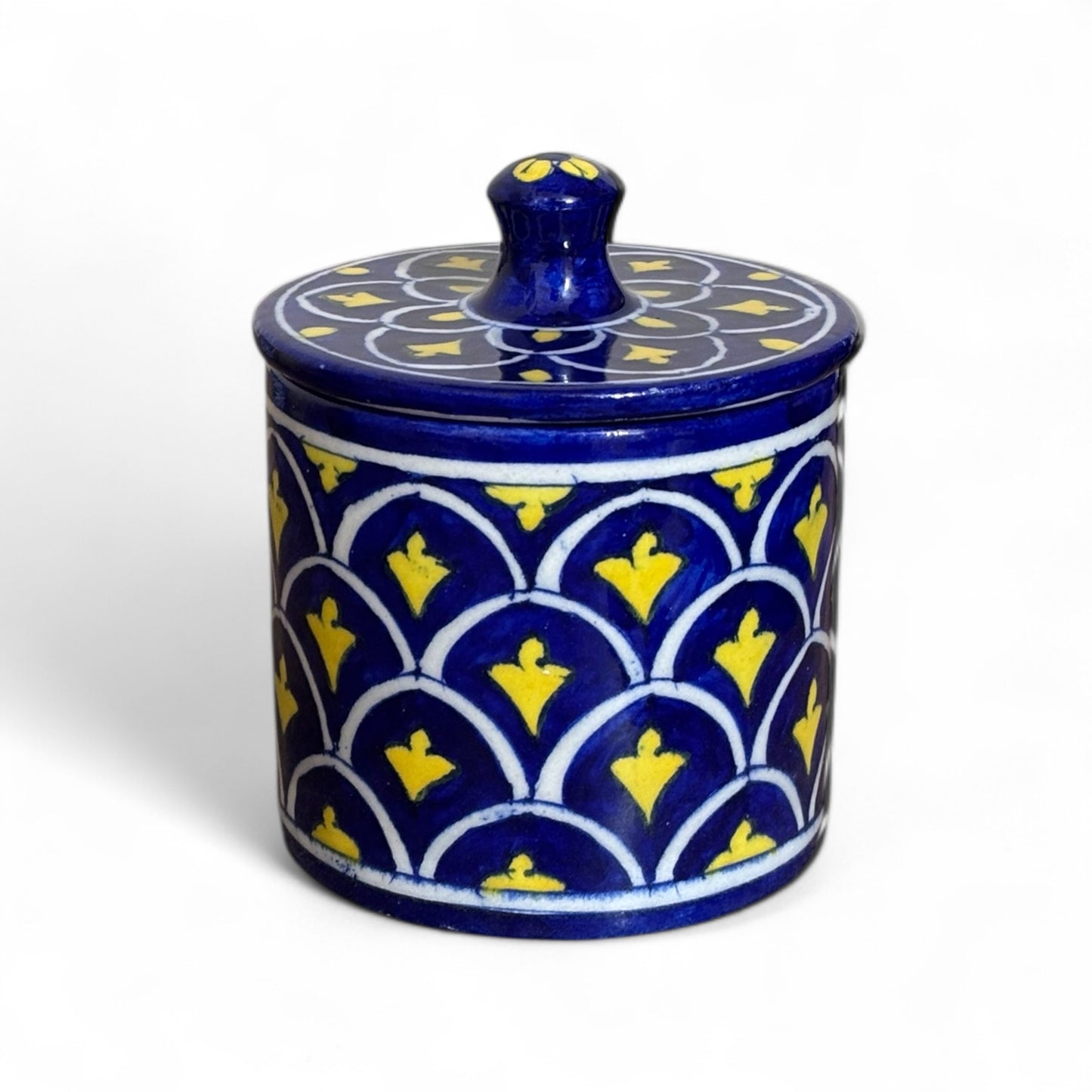 Blue Pottery Box / Container