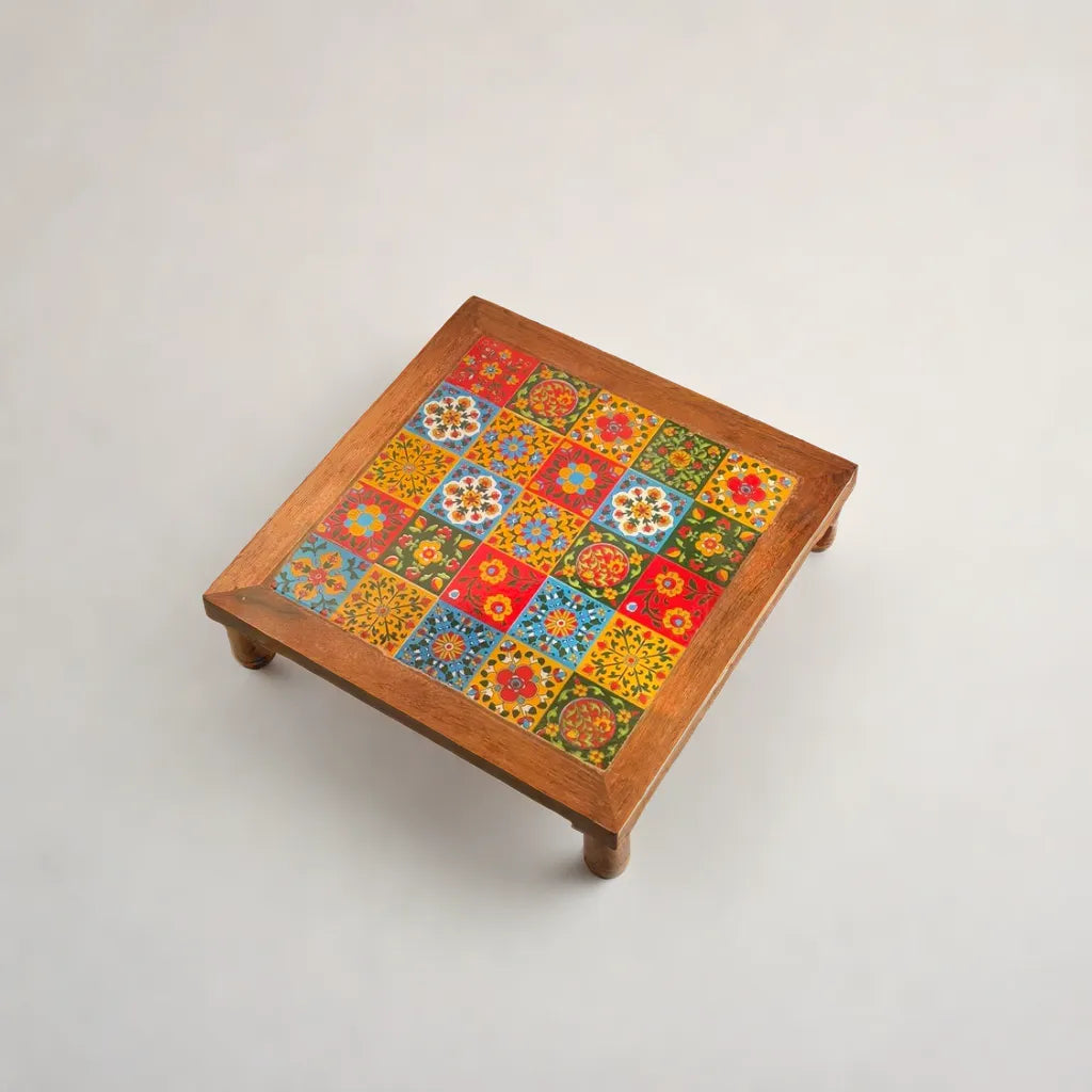 Blue Pottery Chowki 25 Tile