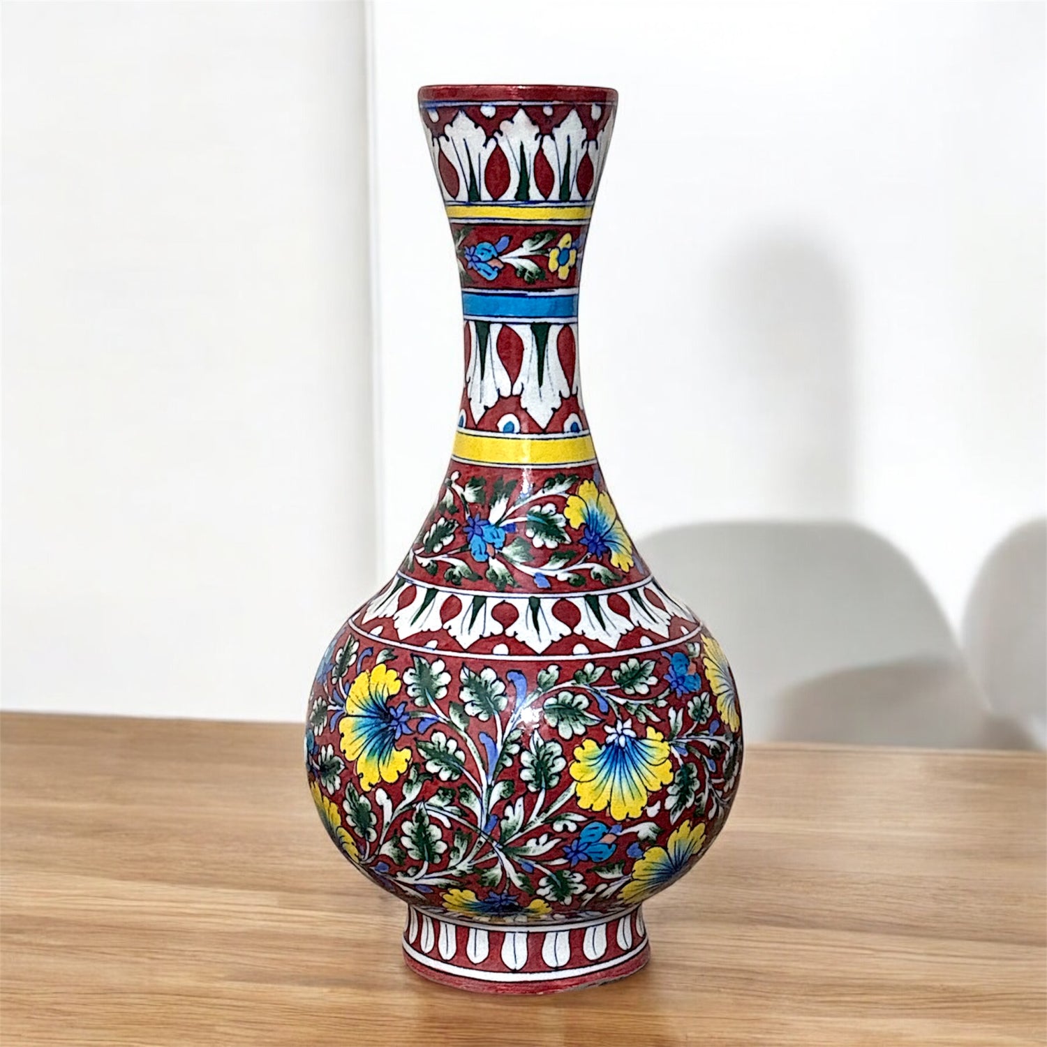 Blue Pottery Big Vase