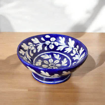 Blue pottery, handmade bowl Set Of (2)