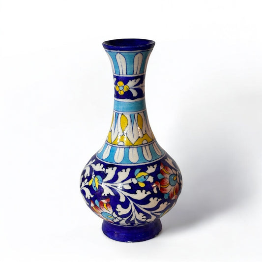 Blue Pottery Handmade Pot