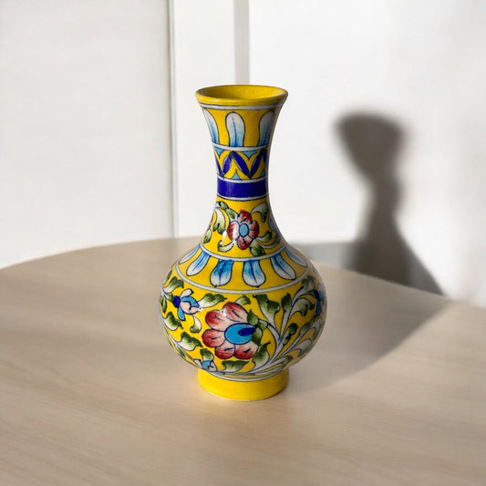 Blue Pottery Pot