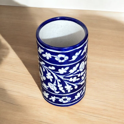 Blue Pottery Pen stand