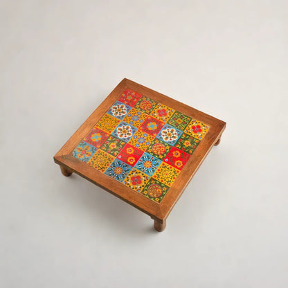 Blue Pottery Chowki 25 Tile