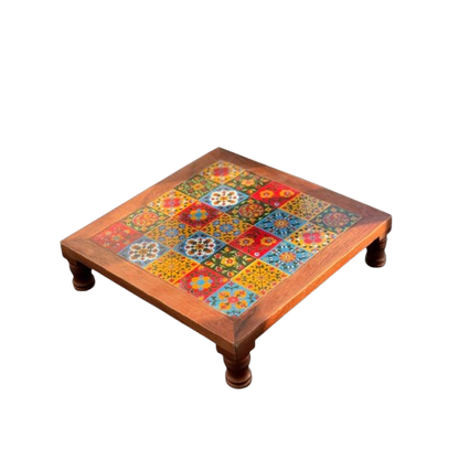 Blue Pottery Chowki 25 Tile